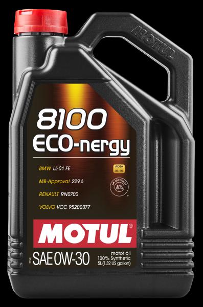 Ulei de motor MOTUL 8100 ECO-NERGY 0W-30, 5 Litri